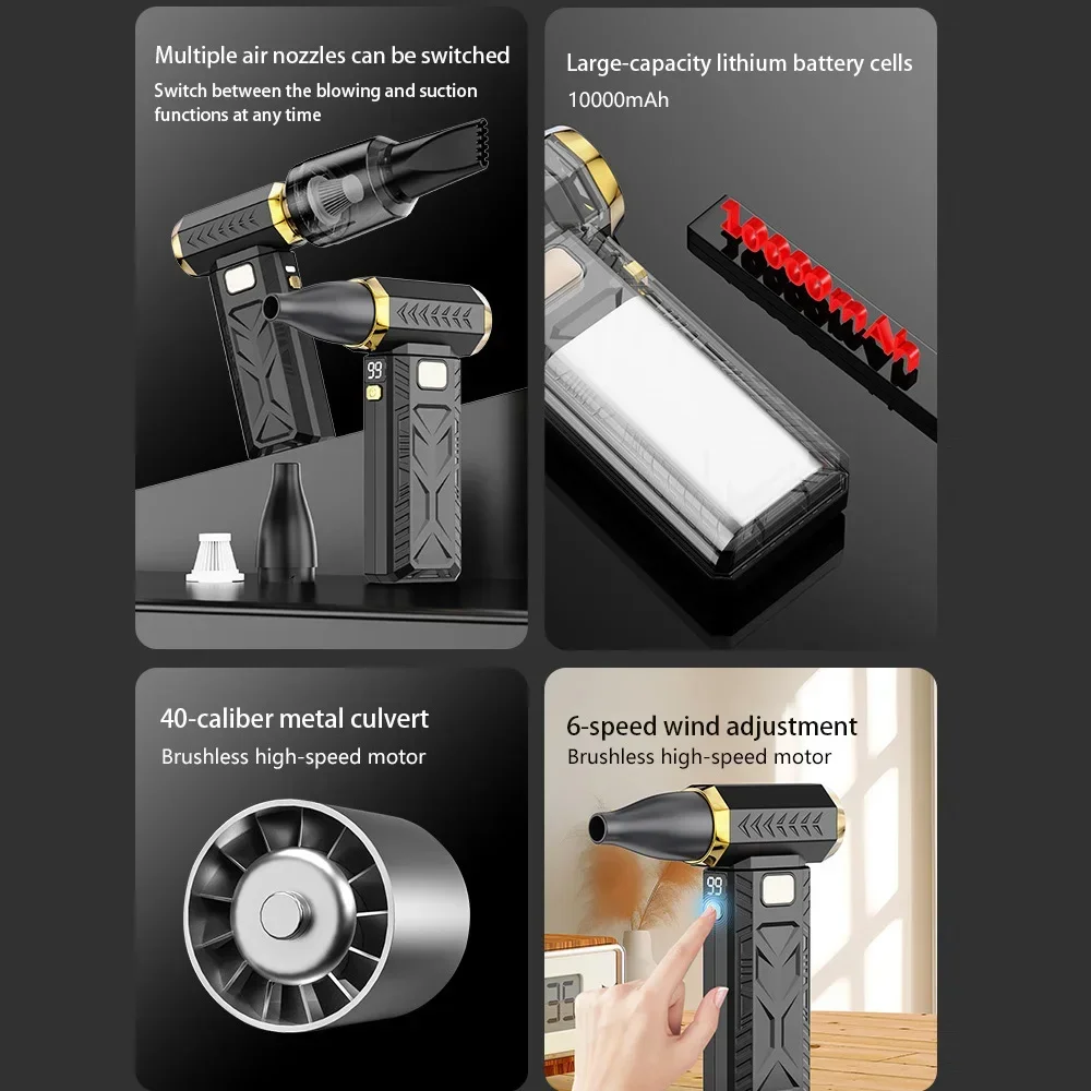 Upgraded 400000RPM Jet Fan M18 - Dryer Car Blower 评论和价格